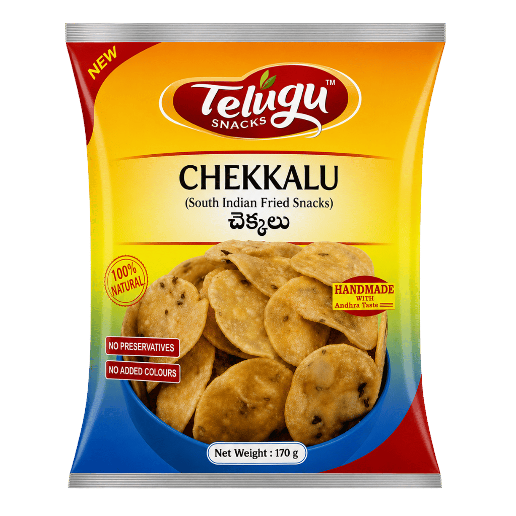 Telugu foods Telugu Chekkalu 170 g buy online USA - 1